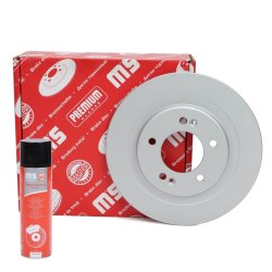Brake Disc Set + Cleaner MASTER-SPORT 24011003831PR-PCS-MSP OE Ref 58411A6200 MASTER SPORT