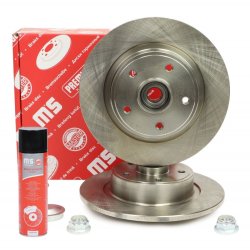 Brake Disc + Cleaner MASTER-SPORT 2401100389B-SET-MSP OE Ref 7701208850 MASTER SPORT