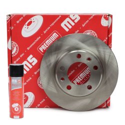 Brake Disc + Cleaner MASTER-SPORT 24011003971-PCS-MSP OE Ref 1610761980 MASTER SPORT