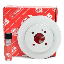 Brake Disc Set + Cleaner MASTER-SPORT 24011003981PR-PCS-MSP OE Ref 584110U300 MASTER SPORT