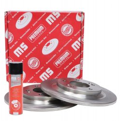 Brake Disc + Cleaner MASTER-SPORT 24011004001-SET-MSP OE Ref 517122L000 MASTER SPORT
