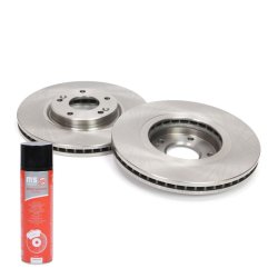 Brake Disc Set + Cleaner MASTER-SPORT 24011043091-SET-MSP OE Ref 517123L010 MASTER SPORT