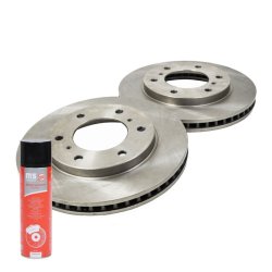 Brake Disc Set + Cleaner MASTER-SPORT 24011049201-SET-MSP OE Ref 6000609712 MASTER SPORT