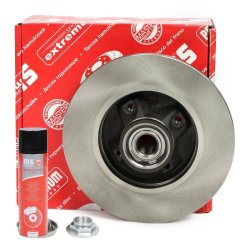 Brake Disc + Cleaner MASTER-SPORT 2401106128B-PCS-MSP OE Ref 424945 MASTER SPORT