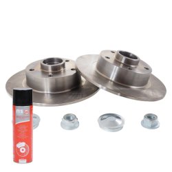Brake Disc + Cleaner MASTER-SPORT 2401106182B-SET-MSP OE Ref 432001539R MASTER SPORT
