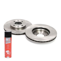 Brake Disc Set + Cleaner MASTER-SPORT 24011061981-SET-MSP OE Ref 517120U000 MASTER SPORT