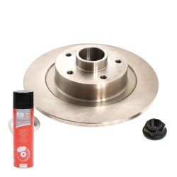 Brake Disc + Cleaner MASTER-SPORT 2401106201B-PCS-MSP OE Ref 402020536R MASTER SPORT
