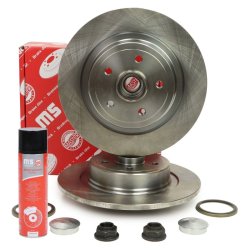 Brake Disc + Cleaner MASTER-SPORT 2401106202B-SET-MSP OE Ref 8200471520 MASTER SPORT