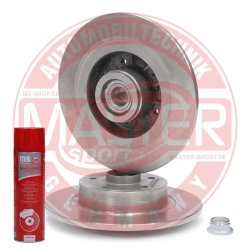 Brake Disc + Cleaner MASTER-SPORT 24011101012-SET-MSP OE Ref 7701472838 MASTER SPORT