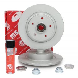 Brake Disc + Cleaner MASTER-SPORT 2401110101BPR-SET-MSP OE Ref 7701472838 MASTER SPORT