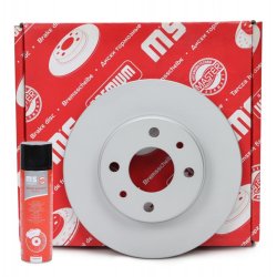 Brake Disc Set + Cleaner MASTER-SPORT 24011101191PR-PCS-MSP OE Ref 0060576335 MASTER SPORT