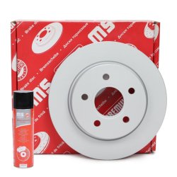 Brake Disc Set + Cleaner MASTER-SPORT 24011101551PR-PCS-MSP OE Ref 1223540 MASTER SPORT