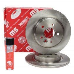 Brake Disc + Cleaner MASTER-SPORT 24011101581-SET-MSP OE Ref 1223566 MASTER SPORT