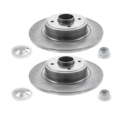 Brake Disc Set MASTER-SPORT 2401110166B-SET-MS OE Ref 7701206328 MASTER SPORT
