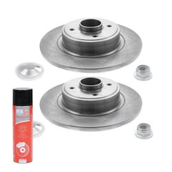 Brake Disc + Cleaner MASTER-SPORT 2401110166B-SET-MSP OE Ref 7701206328 MASTER SPORT