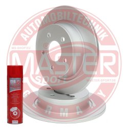 Brake Disc + Cleaner MASTER-SPORT 24011101721-SET-MSP OE Ref 1683383 MASTER SPORT