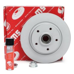 Brake Disc Set + Cleaner MASTER-SPORT 2401110180BPR-PCS-MSP OE Ref 402029646R MASTER SPORT