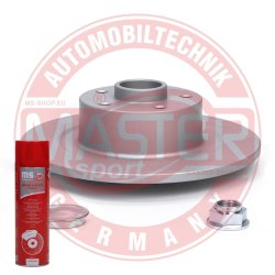 Brake Disc Set + Cleaner MASTER-SPORT 2401110181BPR-PCS-MSP OE Ref 402020005R MASTER SPORT