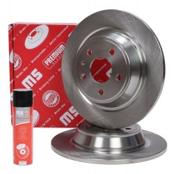 Brake Disc + Cleaner MASTER-SPORT 24011101851-SET-MSP OE Ref 5202204 MASTER SPORT