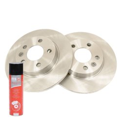 Brake Disc + Cleaner MASTER-SPORT 24011201381-SET-MSP OE Ref 7D0615601 MASTER SPORT