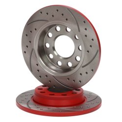 Brake Disc Set MASTER-SPORT 24011201481SE-SET-MS OE Ref 8E0615601Q MASTER SPORT