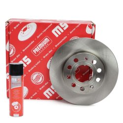 Brake Disc + Cleaner MASTER-SPORT 24011201581-PCS-MSP OE Ref 1K0615601AJ MASTER SPORT