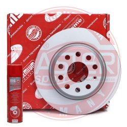 Brake Disc Set + Cleaner MASTER-SPORT 24011201691PR-PCS-MSP OE Ref 1K0615601AD MASTER SPORT