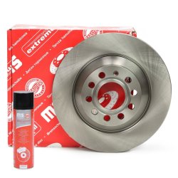 Brake Disc + Cleaner MASTER-SPORT 24011201761-PCS-MSP OE Ref 4F0615601G MASTER SPORT