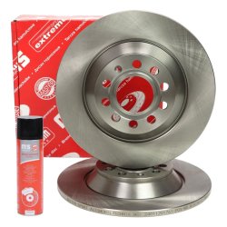 Brake Disc + Cleaner MASTER-SPORT 24011201761-SET-MSP OE Ref 4F0615601G MASTER SPORT