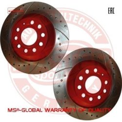 Brake Disc Set MASTER-SPORT 24011201761SE-SET-MS OE Ref 4F0615601G MASTER SPORT
