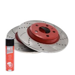 Brake Disc + Cleaner MASTER-SPORT 24011201781SE-SET-MSP OE Ref 80A615601B MASTER SPORT