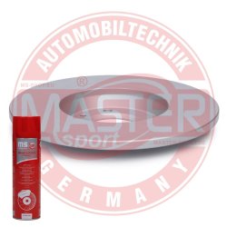 Brake Disc Set + Cleaner MASTER-SPORT 24011201981PR-PCS-MSP OE Ref 1611841580 MASTER SPORT