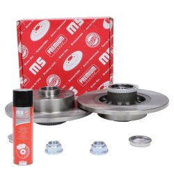 Brake Disc + Cleaner MASTER-SPORT 2401120217B-SET-MSP OE Ref 6000620071 MASTER SPORT