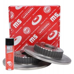 Brake Disc + Cleaner MASTER-SPORT 24011203001-SET-MSP OE Ref 0004230512 MASTER SPORT