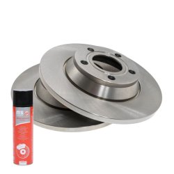 Brake Disc + Cleaner MASTER-SPORT 24011301811-SET-MSP OE Ref 8D0615301AROH MASTER SPORT