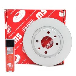 Brake Disc Set + Cleaner MASTER-SPORT 24011301841PR-PCS-MSP OE Ref 1608691680 MASTER SPORT