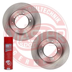 Brake Disc + Cleaner MASTER-SPORT 24011301891-SET-MSP OE Ref 571912 MASTER SPORT