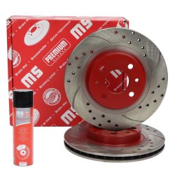 Brake Disc + Cleaner MASTER-SPORT 24011401451SE-SET-MSP OE Ref 21123501070 MASTER SPORT