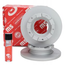 Brake Disc Set + Cleaner MASTER-SPORT 24011602161PR-SET-MSP OE Ref 1387152 MASTER SPORT