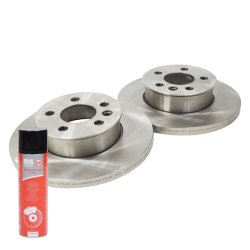 Brake Disc + Cleaner MASTER-SPORT 24011801051-SET-MSP OE Ref 701615301B MASTER SPORT