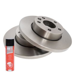 Brake Disc + Cleaner MASTER-SPORT 24011801111-SET-MSP OE Ref 701615301G MASTER SPORT