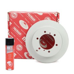 Brake Disc Set + Cleaner MASTER-SPORT 24011801301PR-PCS-MSP OE Ref MB618797 MASTER SPORT