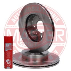 Brake Disc + Cleaner MASTER-SPORT 24011801441-SET-MSP OE Ref 517120X700 MASTER SPORT