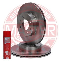 Brake Disc + Cleaner MASTER-SPORT 24011801441-SET-MSP OE Ref 517120X700 MASTER SPORT