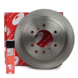 Brake Disc Set + Cleaner MASTER-SPORT 24011801461-PCS-MSP OE Ref 4615A037 MASTER SPORT