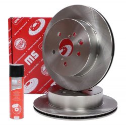 Brake Disc + Cleaner MASTER-SPORT 24011801471-SET-MSP OE Ref 4243130290 MASTER SPORT