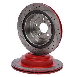Brake Disc Set MASTER-SPORT 24011807251SE-SET-MS OE Ref 26700AE030 MASTER SPORT