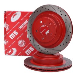 Brake Disc Set MASTER-SPORT 24011807251SE-SET-MS OE Ref 26700AE030 MASTER SPORT