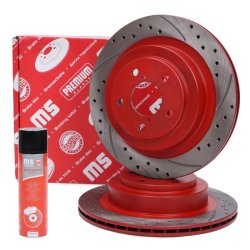 Brake Disc + Cleaner MASTER-SPORT 24011807251SE-SET-MSP OE Ref 26700AE030 MASTER SPORT