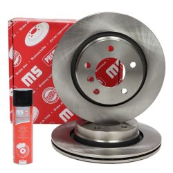 Brake Disc + Cleaner MASTER-SPORT 24011901081-SET-MSP OE Ref 34211165563 MASTER SPORT